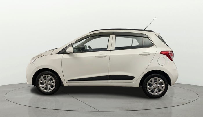 2017 Hyundai Grand i10 SPORTZ (O) 1.2 KAPPA VTVT, Petrol, Manual, 50,093 km, Left Side