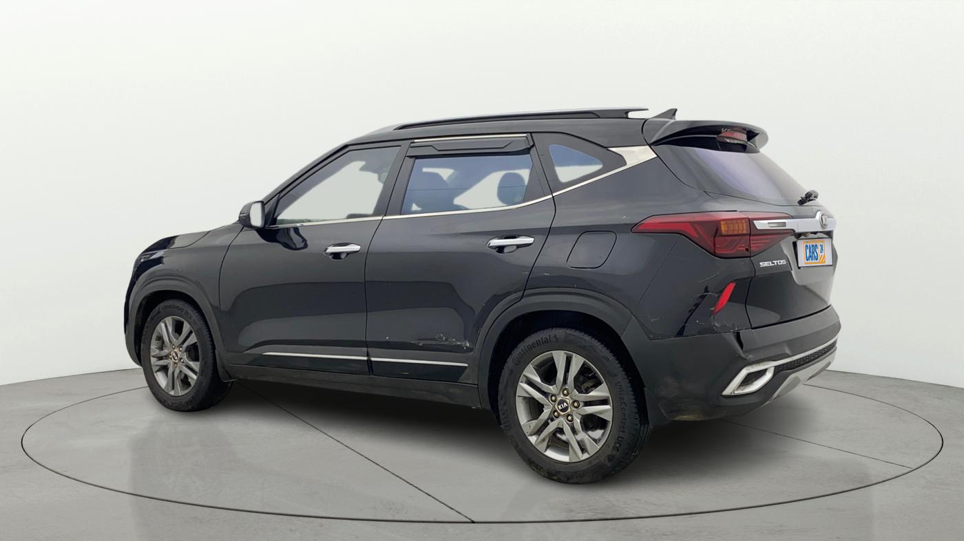 2020 KIA SELTOS HTX PLUS AT1.5 DIESEL, Diesel, Automatic, 1,31,310 km, Left Back Diagonal