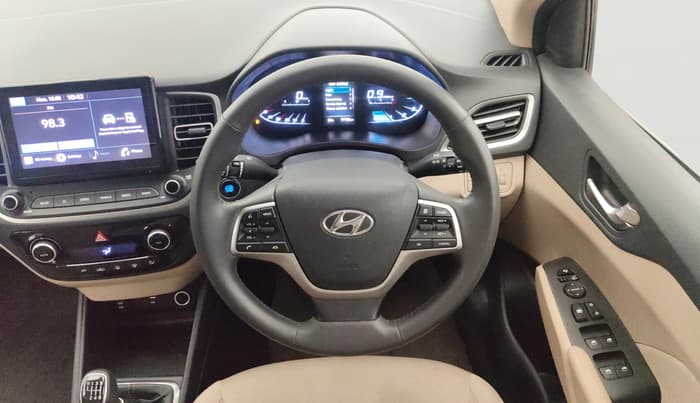 2021 Hyundai Verna SX 1.5 VTVT, Petrol, Manual, 17,761 km, Steering Wheel Close Up