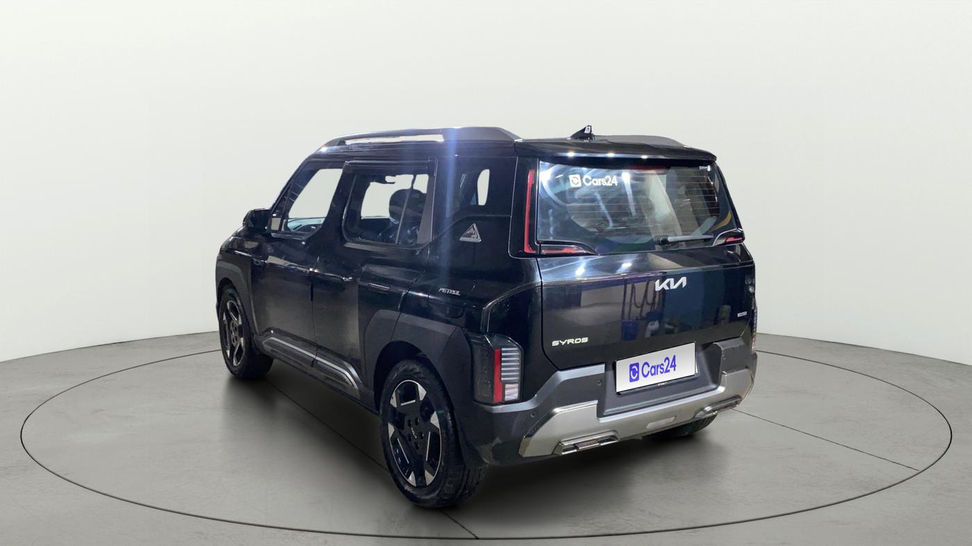 2025 KIA SYROS HTX Plus (O) 1.0 Turbo 7DCT, Petrol, Automatic, 5,939 km, Left Back Diagonal