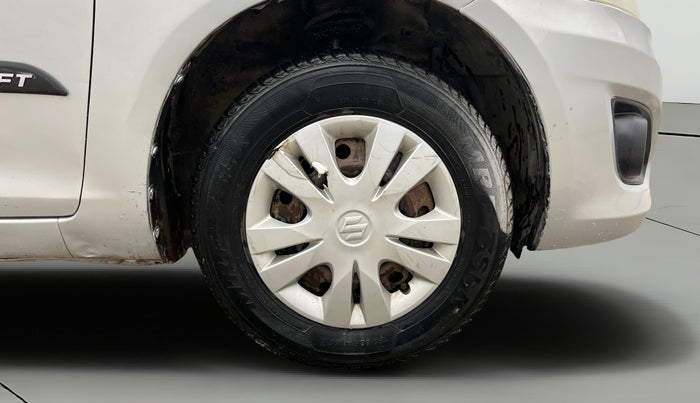 2014 Maruti Swift Dzire VXI, Petrol, Manual, 55,101 km, Right Front Wheel