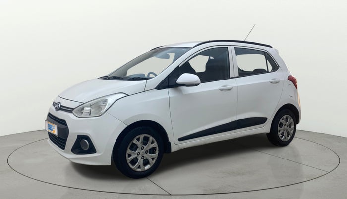 2015 Hyundai Grand i10 SPORTZ 1.2 KAPPA VTVT, Petrol, Manual, 71,243 km, Left Front Diagonal