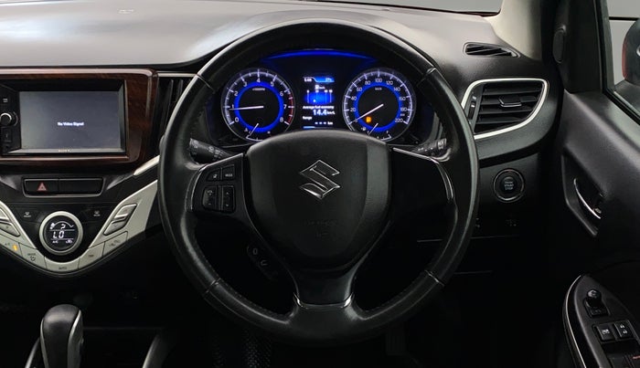 2017 Maruti Baleno ZETA CVT PETROL 1.2, Petrol, Automatic, 39,401 km, Steering Wheel Close Up