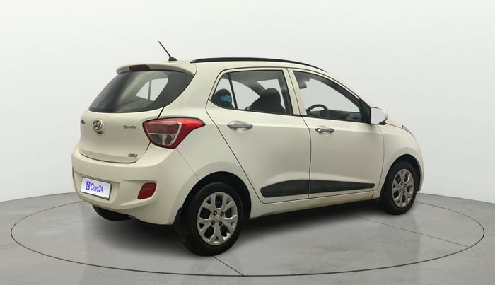 2014 Hyundai Grand i10 SPORTZ 1.2 KAPPA VTVT, Petrol, Manual, 52,264 km, Right Back Diagonal
