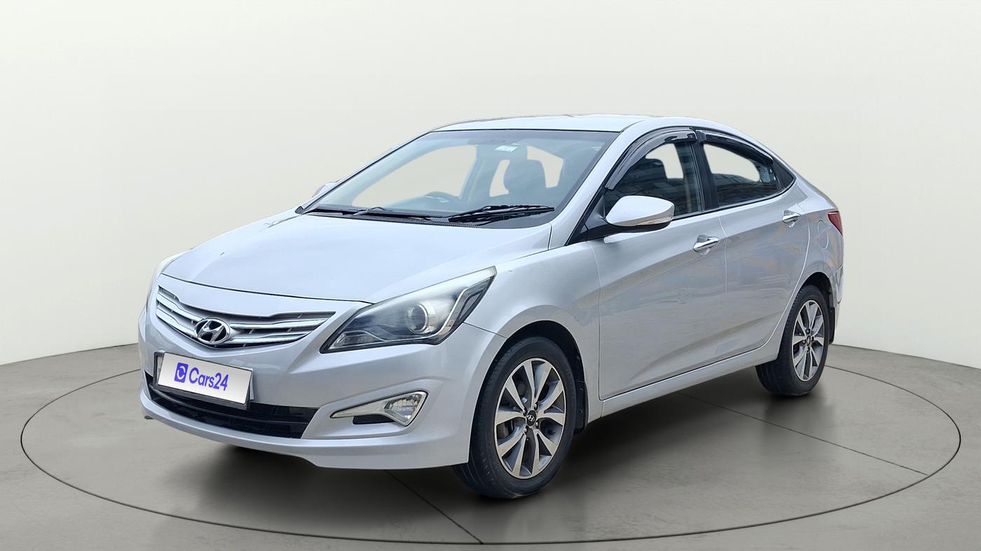 2016 Hyundai Verna 1.6 CRDI SX (O) AT, Diesel, Automatic, 1,07,866 km, Left Front Diagonal