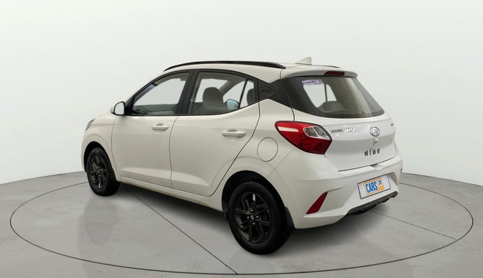 2020 Hyundai GRAND I10 NIOS SPORTZ AMT 1.2 KAPPA VTVT, Petrol, Automatic, 52,687 km, Left Back Diagonal