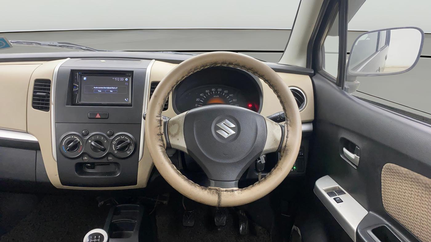 2018 Maruti Wagon R 1.0 LXI CNG, CNG, Manual, 29,874 km, Steering Wheel Close Up