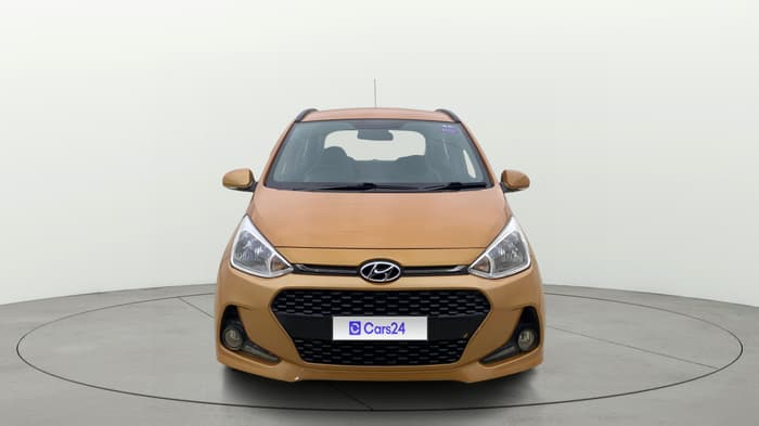 2017 Hyundai Grand i10 SPORTZ (O) AT 1.2 KAPPA VTVT, Petrol, Automatic, 74,121 km, Front