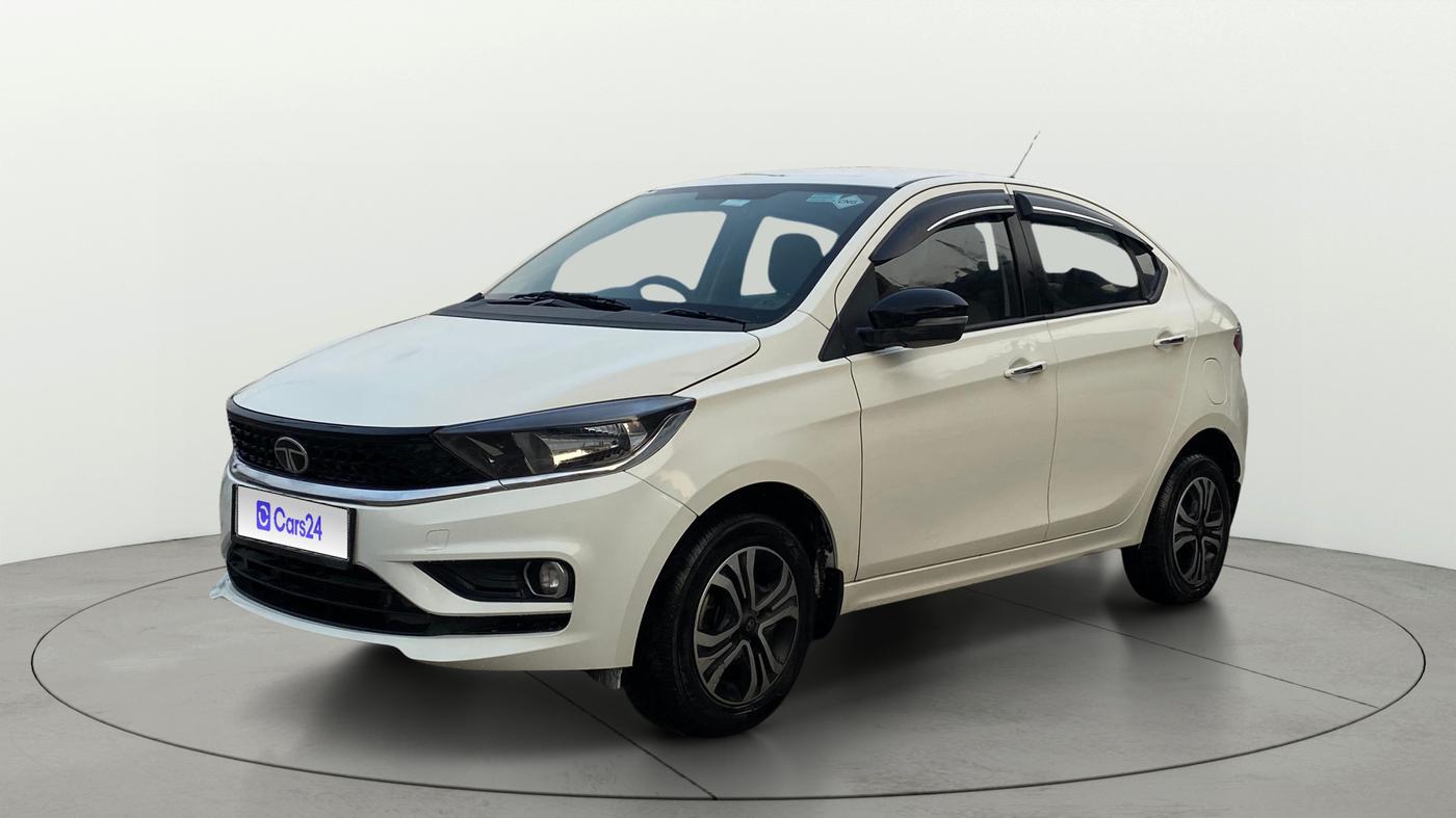 2024 Tata TIGOR XZ CNG, CNG, Manual, 17,640 km, Left Front Diagonal