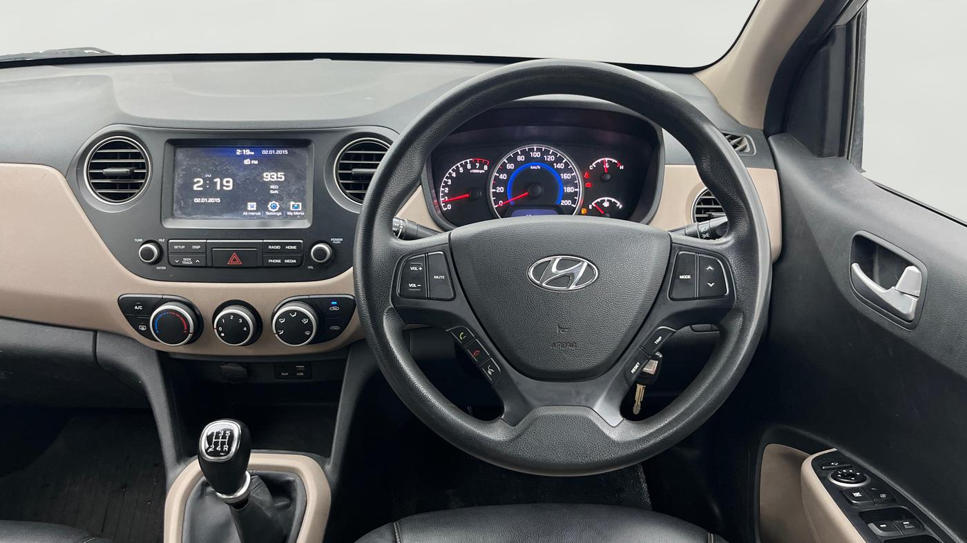 2018 Hyundai Grand i10 SPORTZ 1.2 KAPPA VTVT, Petrol, Manual, 71,176 km, Steering Wheel Close Up