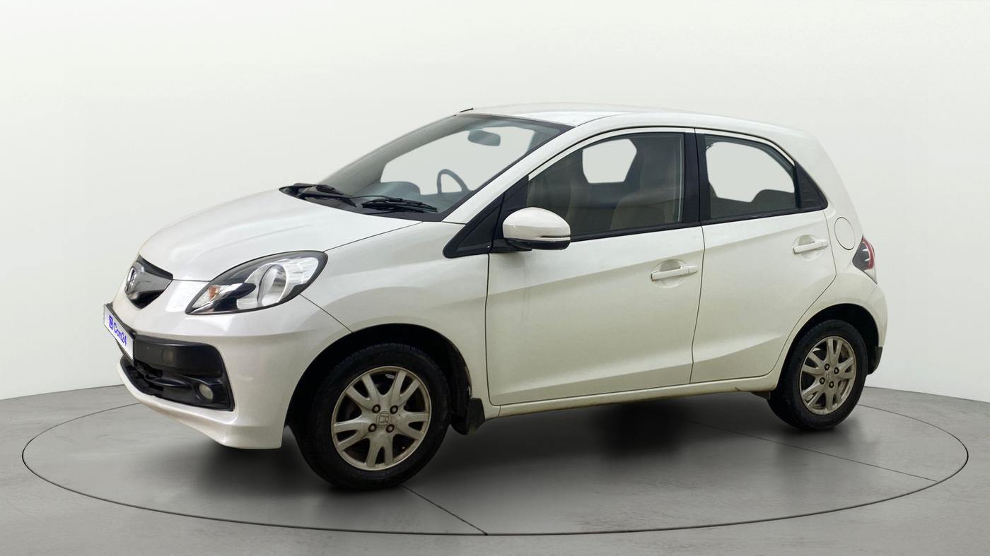 2015 Honda Brio VX AT, Petrol, Automatic, 56,639 km, Left Front Diagonal