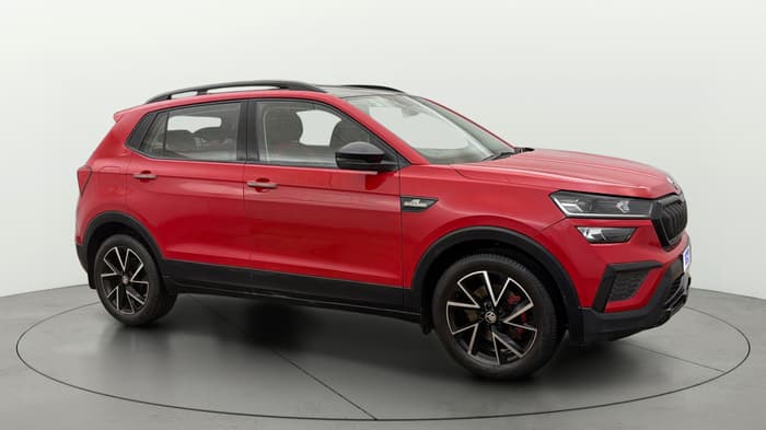 2022 Skoda KUSHAQ MONTE CARLO 1.5L TSI DSG, Petrol, Automatic, 48,893 km, Right Front Diagonal