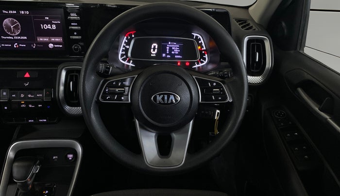 2020 KIA SONET HTK PLUS 1.0 DCT, Petrol, Automatic, 52,242 km, Steering Wheel Close Up