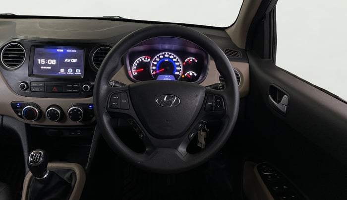 2019 Hyundai Grand i10 SPORTZ 1.2 KAPPA VTVT, Petrol, Manual, 28,424 km, Steering Wheel Close Up
