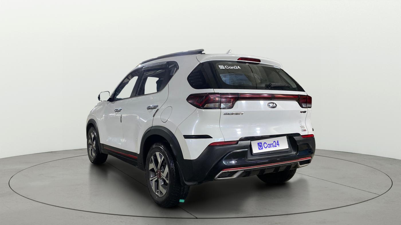 2020 KIA SONET GTX PLUS 1.0 DCT, Petrol, Automatic, 74,226 km, Left Back Diagonal