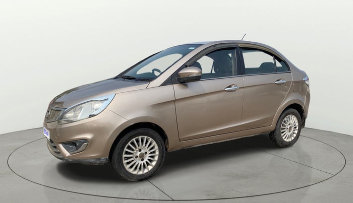 2014 Tata Zest XMA F-TRONIC DIESEL, Diesel, Automatic, 1,36,213 km, Left Front Diagonal