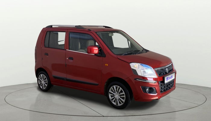 2017 Maruti Wagon R 1.0 VXI AMT, CNG, Automatic, 83,396 km, Right Front Diagonal