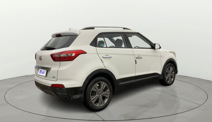2017 Hyundai Creta SX PLUS AT 1.6 PETROL, Petrol, Automatic, 1,08,119 km, Right Back Diagonal