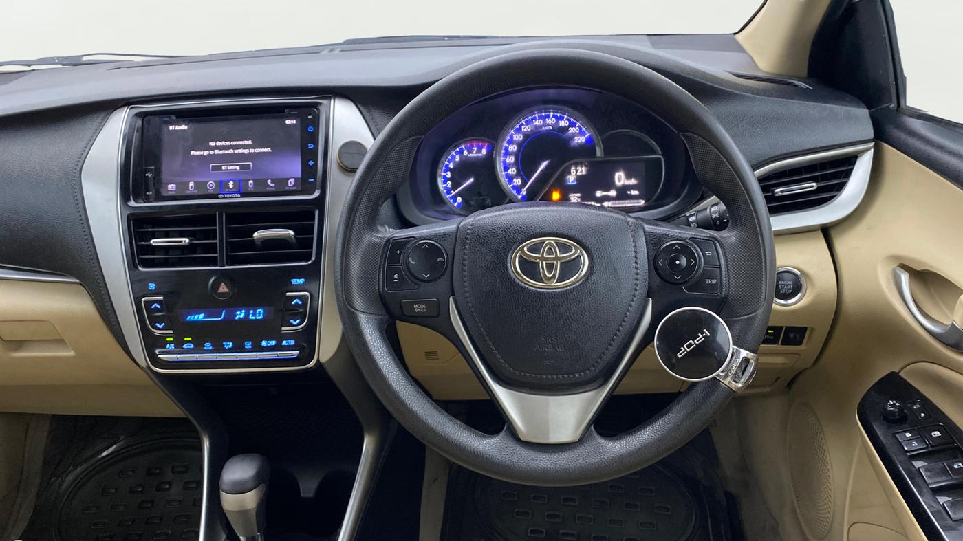 2018 Toyota YARIS G CVT, Petrol, Automatic, 46,748 km, Steering Wheel Close Up