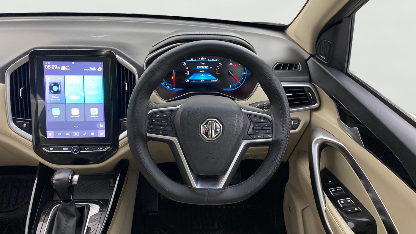 2022 MG HECTOR SHARP 1.5 PETROL CVT, Petrol, Automatic, 34,839 km, Steering Wheel Close Up