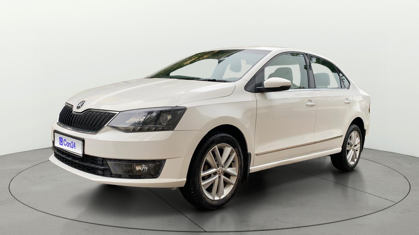 2021 Skoda Rapid STYLE TSI, Petrol, Manual, 1,00,116 km, Left Front Diagonal