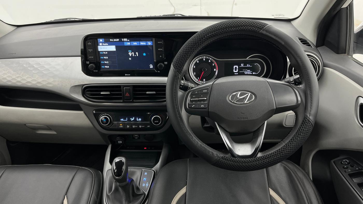 2020 Hyundai GRAND I10 NIOS ASTA AMT 1.2 KAPPA VTVT, Petrol, Automatic, 73,451 km, Steering Wheel Close Up