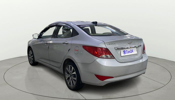 2015 Hyundai Verna FLUIDIC 4S 1.6 VTVT S(O), Petrol, Manual, 77,566 km, Left Back Diagonal