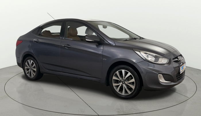 2013 Hyundai Verna FLUIDIC 1.6 VTVT SX, Petrol, Manual, 77,894 km, Right Front Diagonal
