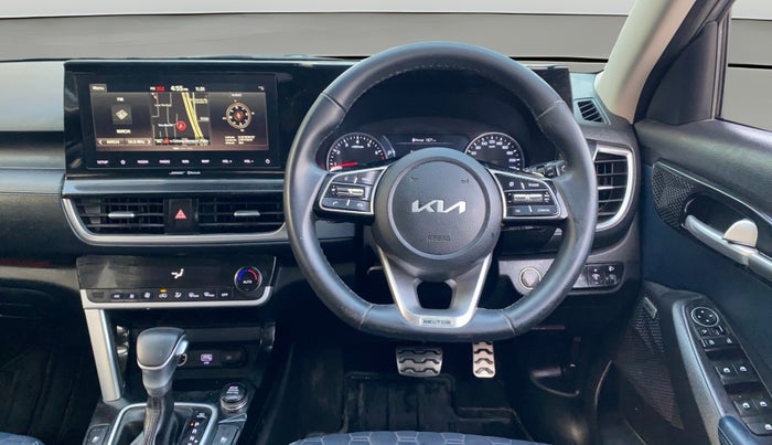 2021 KIA SELTOS X LINE 1.4 PETROL DCT, Petrol, Automatic, 71,330 km, Steering Wheel Close Up