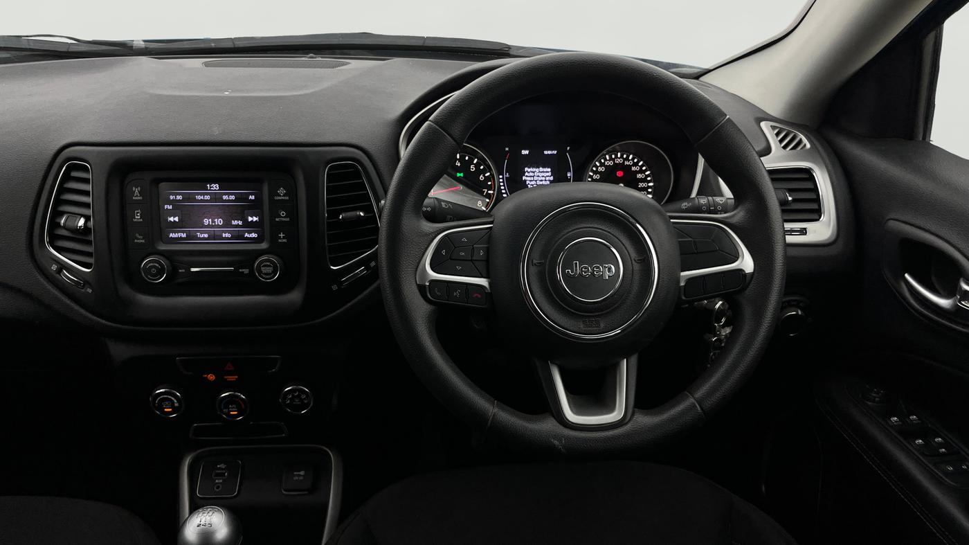 2018 Jeep Compass SPORT 1.4 PETROL, Petrol, Manual, 52,402 km, Steering Wheel Close Up