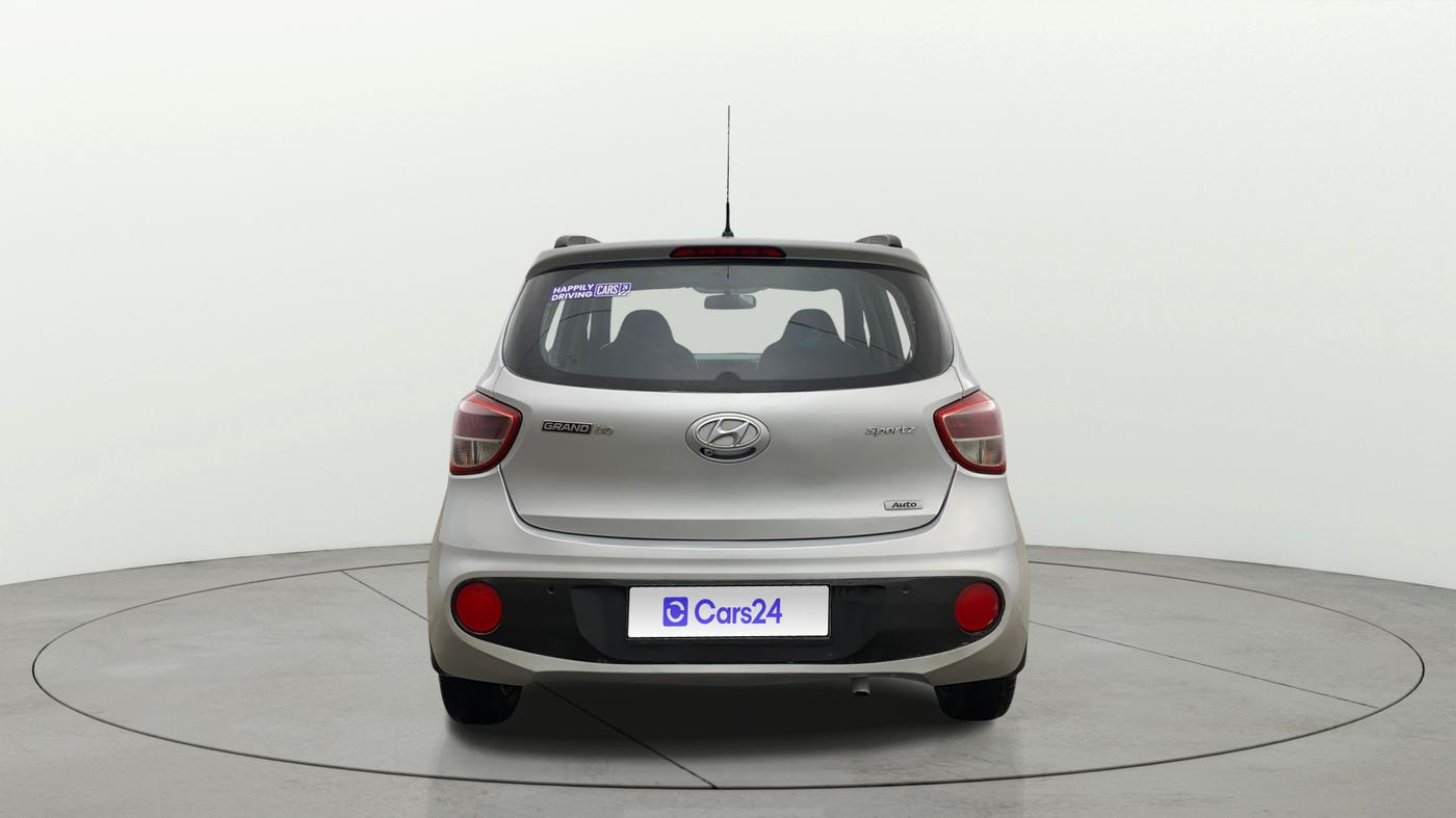 2017 Hyundai Grand i10 SPORTZ (O) AT 1.2 KAPPA VTVT, Petrol, Automatic, 75 km, Back/Rear