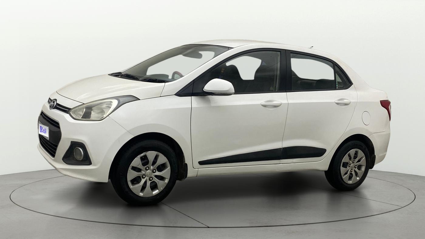 2014 Hyundai Xcent S 1.2, Petrol, Manual, 1,06,291 km, Left Front Diagonal