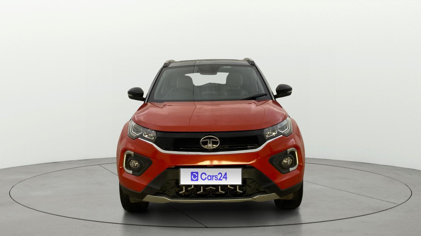 2022 Tata NEXON XZ PLUS SUNROOF PETROL DUAL TONE, Petrol, Manual, 70,753 km, Front