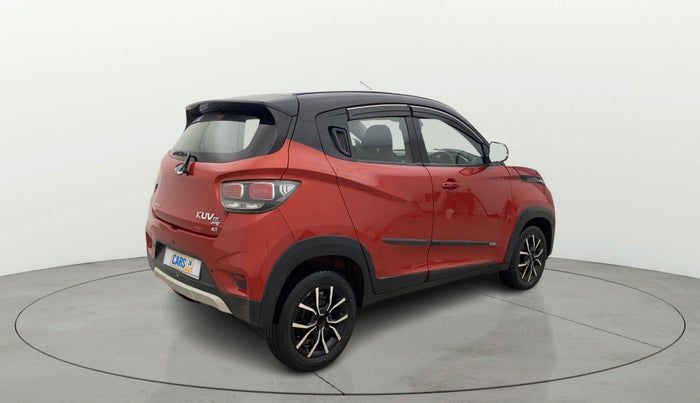 2018 Mahindra KUV 100 NXT K8 P 6 STR DUAL TONE, Petrol, Manual, 42,754 km, Right Back Diagonal