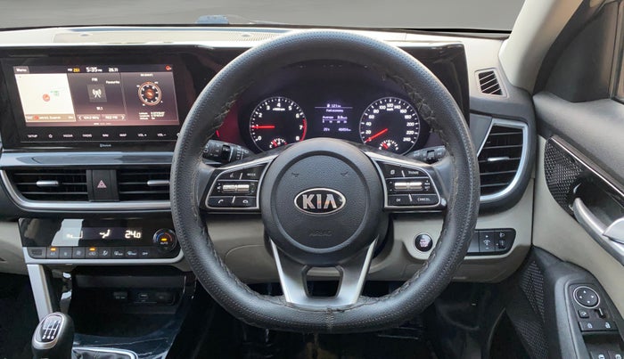 2020 KIA SELTOS HTX 1.5 PETROL, Petrol, Manual, 48,426 km, Steering Wheel Close Up