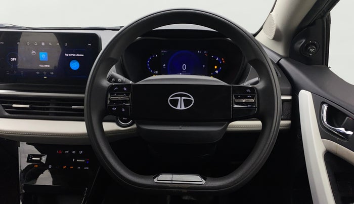 2024 Tata NEXON CREATIVE+ DCA 1.2 PETROL, Petrol, Automatic, 26,511 km, Steering Wheel Close Up