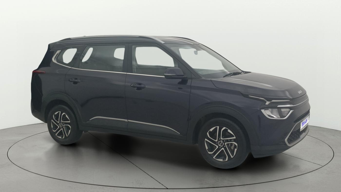 2023 KIA CARENS PRESTIGE PLUS 1.5 PETROL DCT 7 STR, Petrol, Automatic, 15,577 km, Right Front Diagonal
