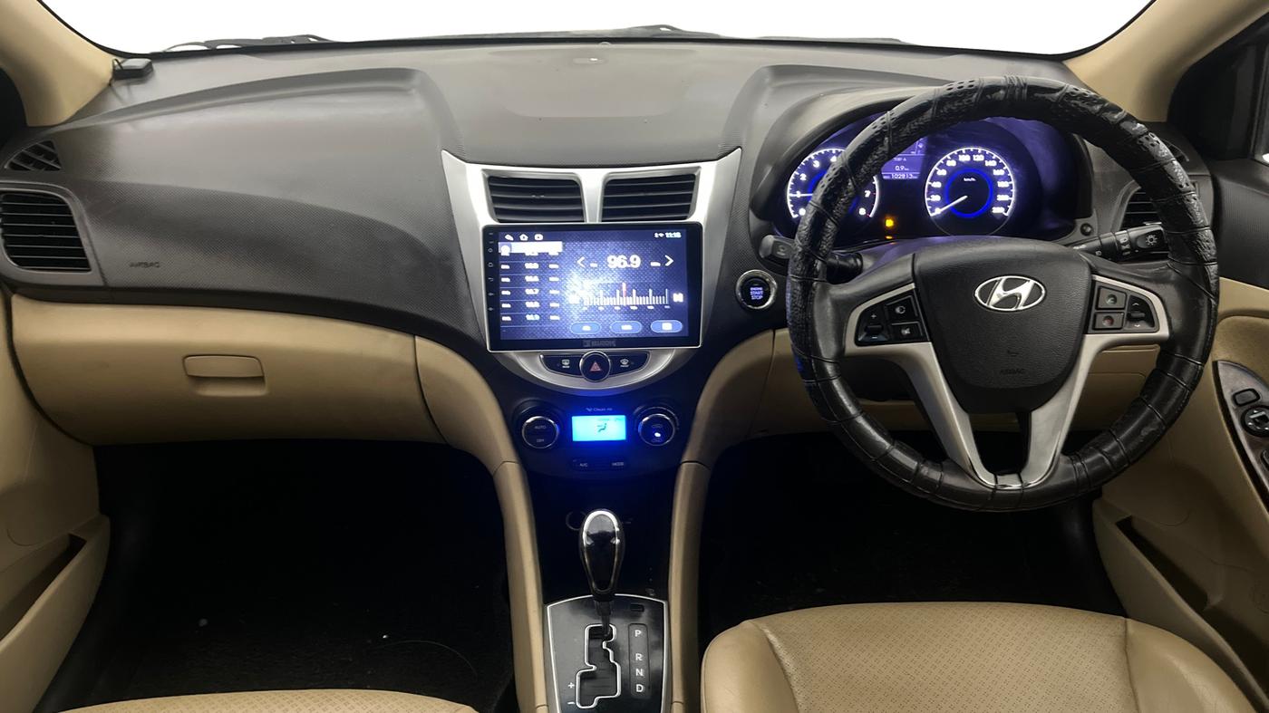 2013 Hyundai Verna FLUIDIC 1.6 VTVT SX OPT AT, Petrol, Automatic, 1,02,812 km, Dashboard