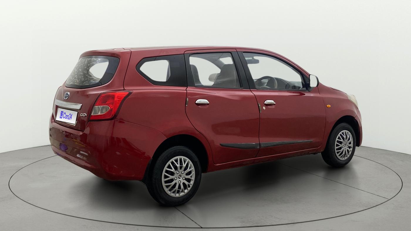 2015 Datsun Go Plus T, CNG, Manual, 84,113 km, Right Back Diagonal