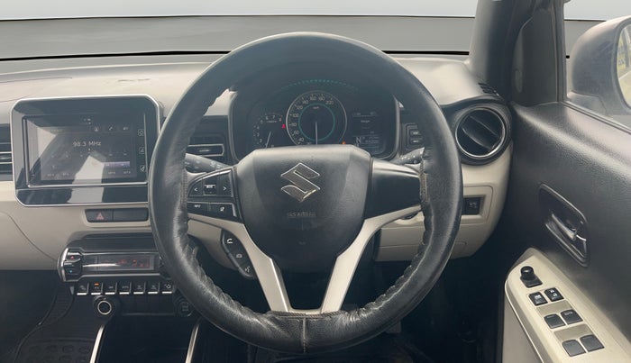 2018 Maruti IGNIS ALPHA 1.2 AMT, Petrol, Automatic, 90,415 km, Steering Wheel Close Up