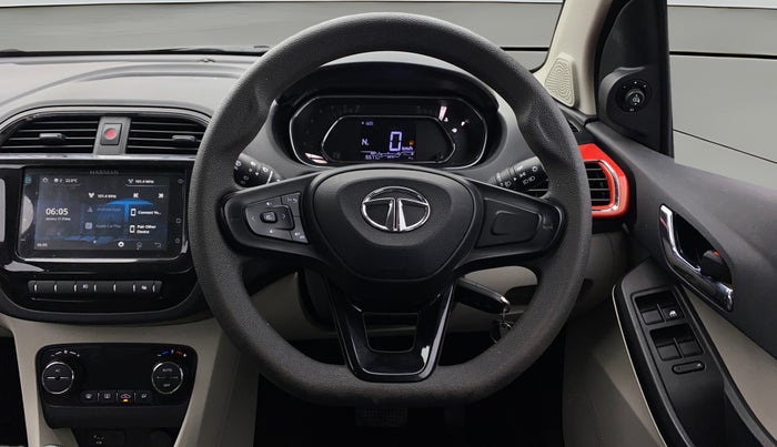2022 Tata Tiago XZA PLUS PETROL, Petrol, Automatic, 15,573 km, Steering Wheel Close Up