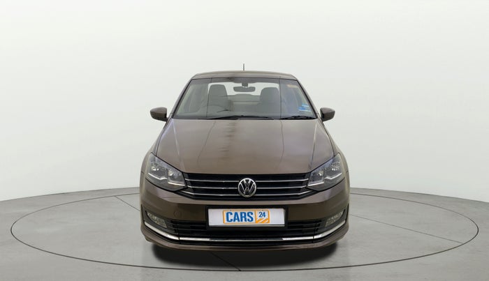 2017 Volkswagen Vento HIGHLINE PLUS 1.5 AT 16 ALLOY, Diesel, Automatic, 1,14,563 km, Front