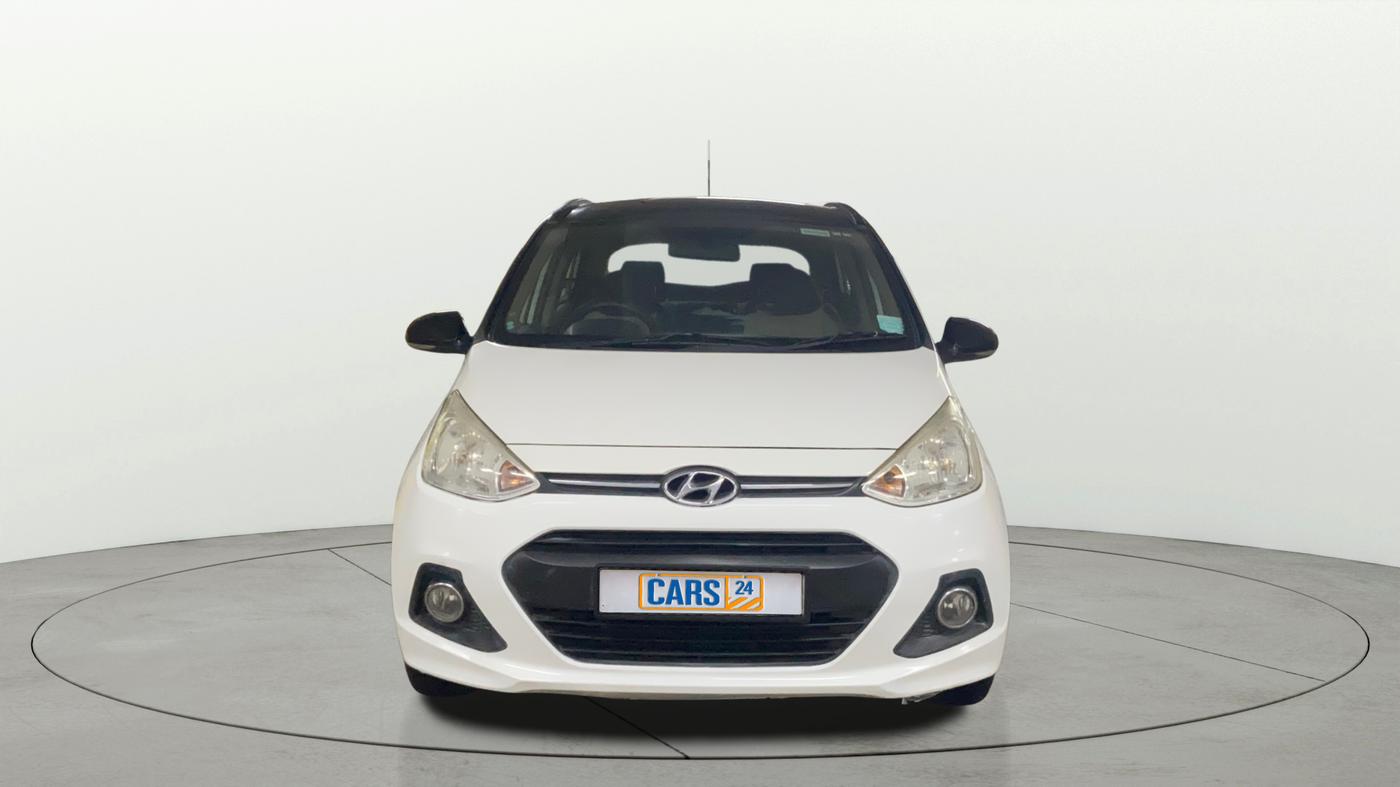 2016 Hyundai Grand i10 ASTA (O) AT 1.2 KAPPA VTVT, Petrol, Automatic, 52,189 km, Front
