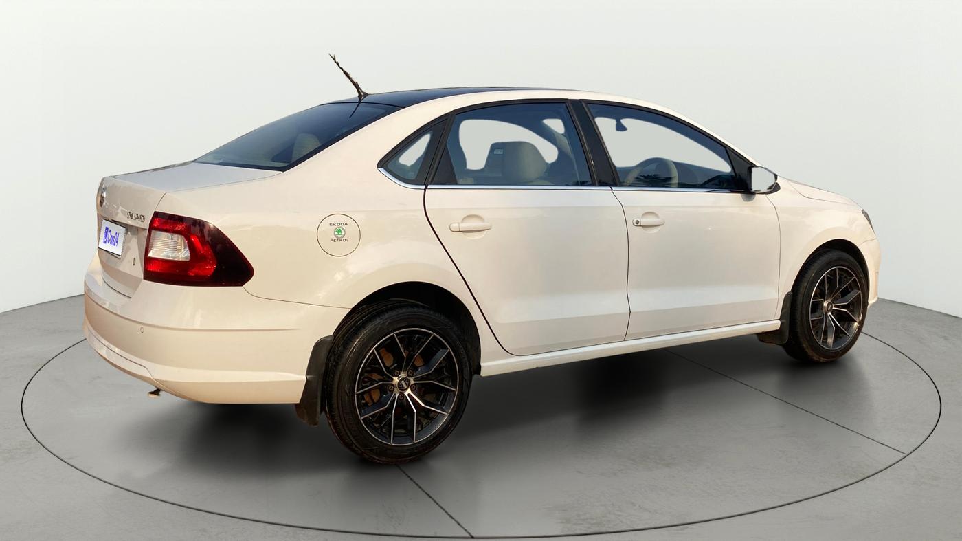 2020 Skoda Rapid ACTIVE 1.0 TSI AT, Petrol, Automatic, 84,807 km, Right Back Diagonal