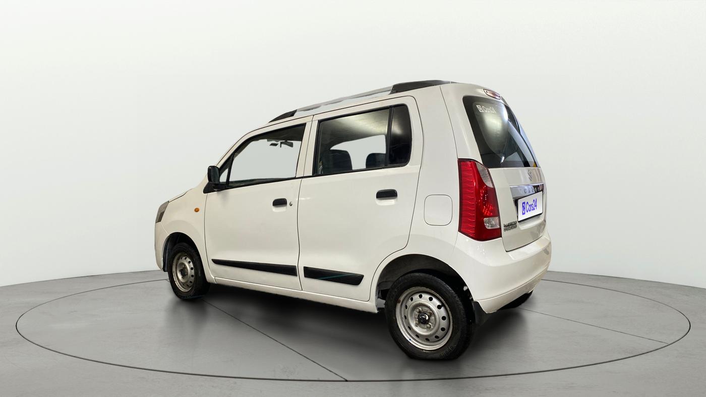 2018 Maruti Wagon R 1.0 LXI, Petrol, Manual, 58,764 km, Left Back Diagonal