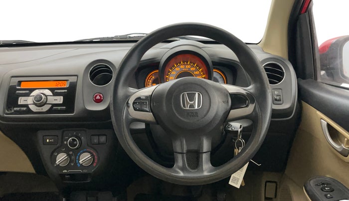2014 Honda Brio VX MT, Petrol, Manual, 68,920 km, Steering Wheel Close Up
