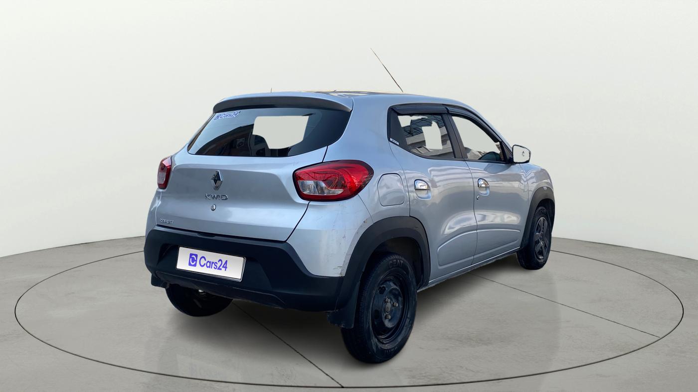 2018 Renault Kwid RXT 1.0 (O), Petrol, Manual, 30,087 km, Right Back Diagonal