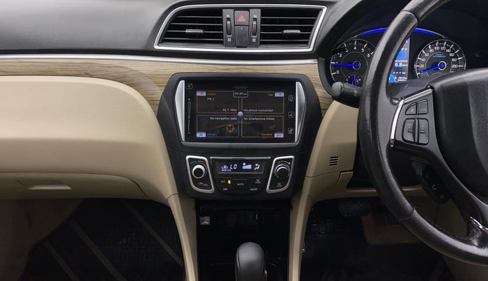 2019 Maruti Ciaz ALPHA  AT 1.5 SHVS PETROL, Petrol, Automatic, 26,650 km, Air Conditioner