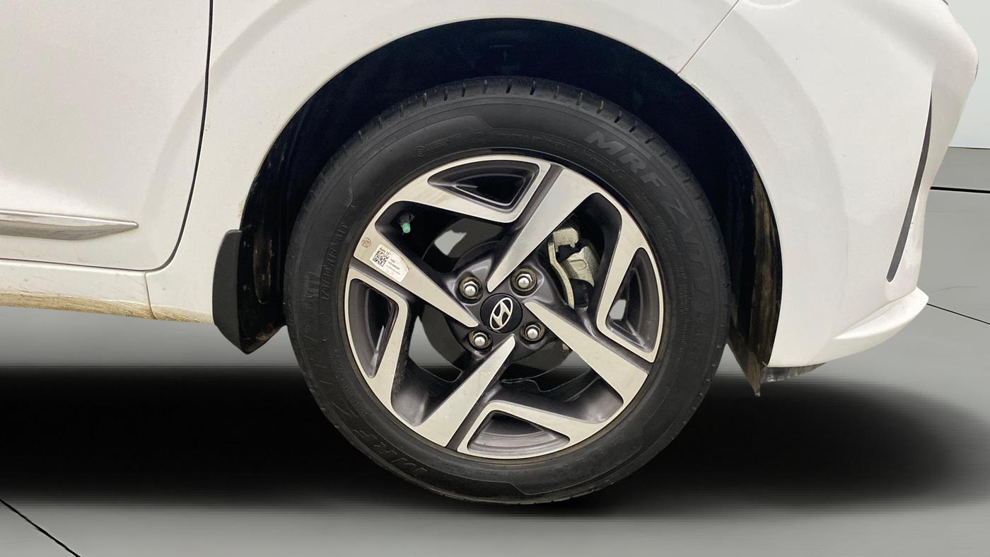 2022 Hyundai AURA SX 1.2 CNG, CNG, Manual, 9,680 km, Right Front Wheel