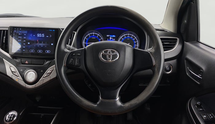2021 Toyota Glanza G, Petrol, Manual, 70,413 km, Steering Wheel Close Up
